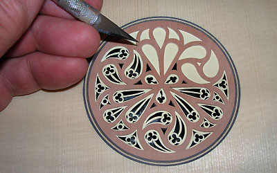 renaissance guitar soundhole