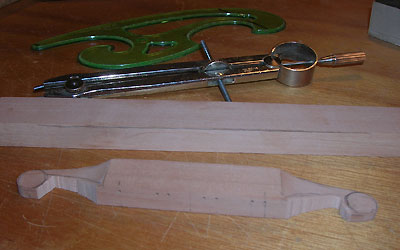 Renaissance guitar bridge design